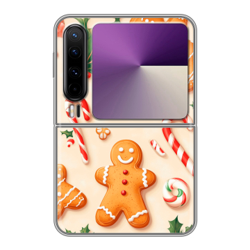 Пластиковый чехол на HUAWEI Pura X с принтом Новый год