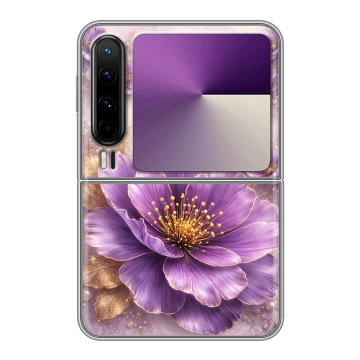 Пластиковый чехол на HUAWEI Pura X с принтом женский