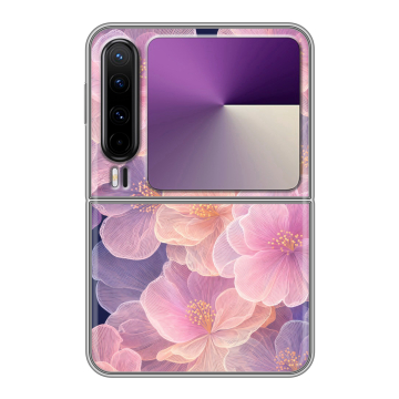 Пластиковый чехол на HUAWEI Pura X с принтом женский