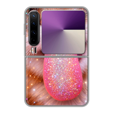 Пластиковый чехол на HUAWEI Pura X с принтом для девочек