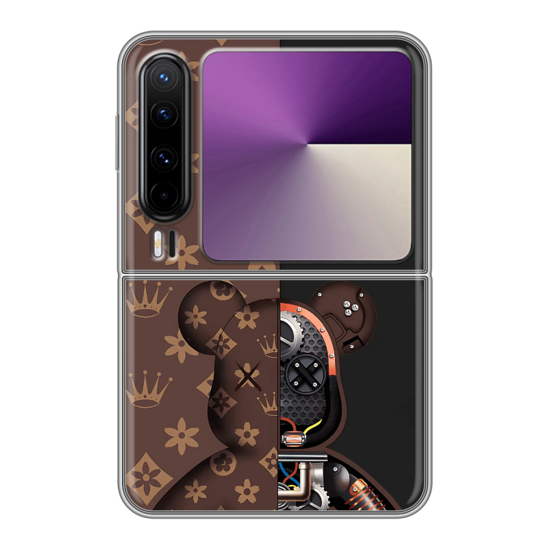Пластиковый чехол на HUAWEI Pura X с принтом Луи робот Пластиковый чехол на HUAWEI Pura X с принтом Луи робот