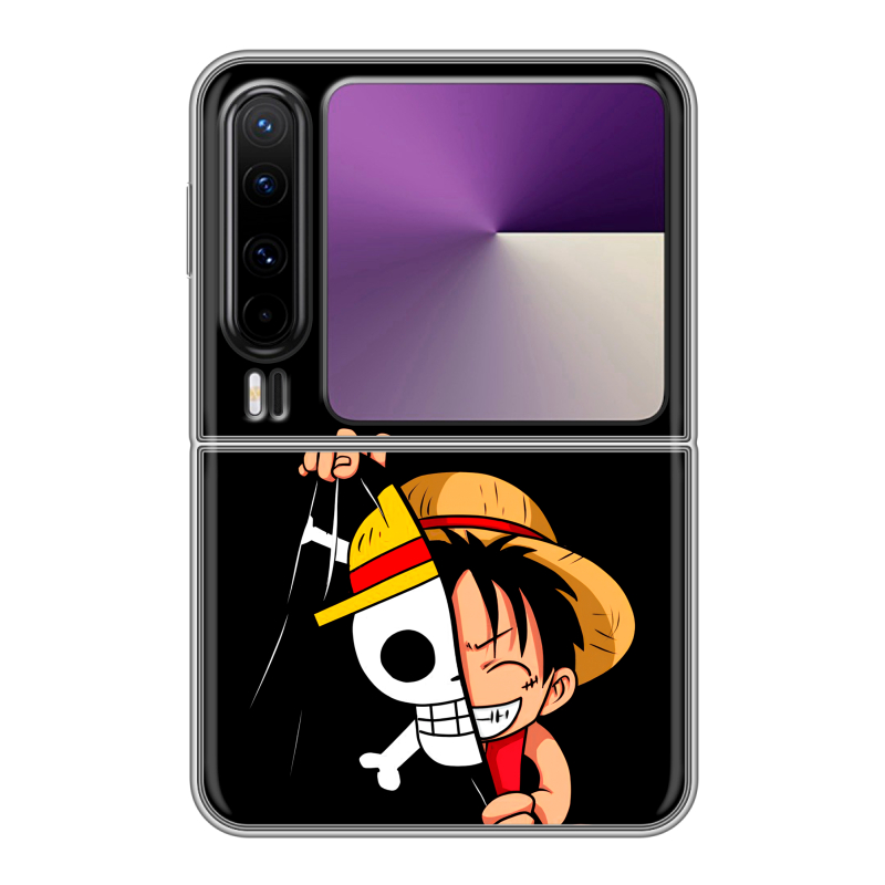 Пластиковый чехол на HUAWEI Pura X с принтом One Piece Ван Пис Пластиковый чехол на HUAWEI Pura X с принтом One Piece Ван Пис