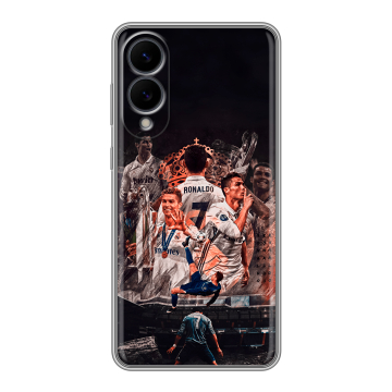 Силиконовый чехол на Samsung Galaxy S25 Edge с принтом Реал Роналдо Real Ronaldo Силиконовый чехол на Samsung Galaxy S25 Edge с принтом Реал Роналдо Real Ronaldo