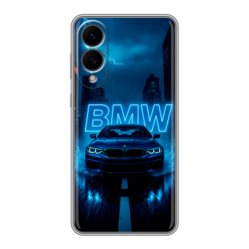 Силиконовый чехол на Samsung Galaxy S25 Edge с принтом BMW БМВ Силиконовый чехол на Samsung Galaxy S25 Edge с принтом BMW БМВ