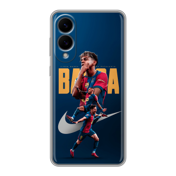Силиконовый чехол на Samsung Galaxy S25 Edge с принтом Барселона Barca Yamal Силиконовый чехол на Samsung Galaxy S25 Edge с принтом Барселона Barca Yamal