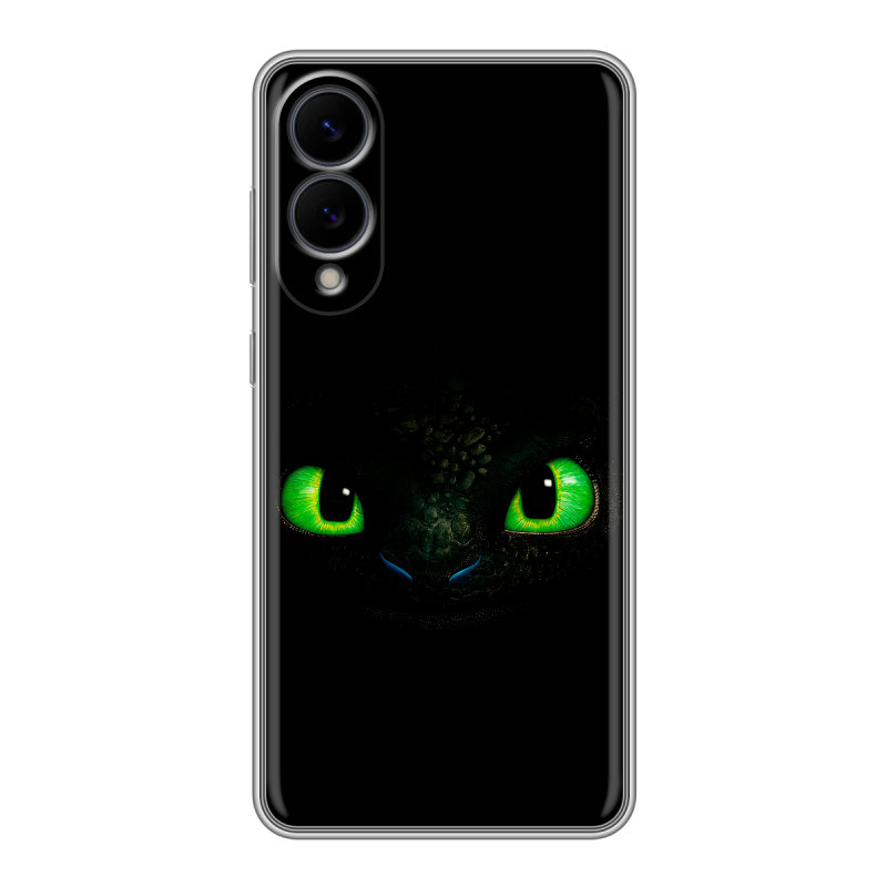 Силиконовый чехол на Samsung Galaxy S25 Edge с принтом Как приручить дракона Силиконовый чехол на Samsung Galaxy S25 Edge с принтом Как приручить дракона