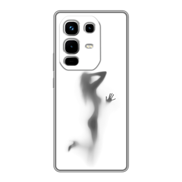 Силиконовый чехол на Infinix Note 50 4G с принтом Силуэт Силиконовый чехол на Infinix Note 50 4G с принтом Силуэт