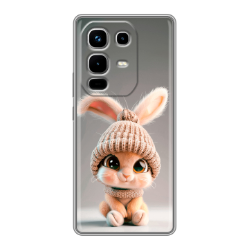 Силиконовый чехол на Infinix Note 50 4G с принтом Кролик Силиконовый чехол на Infinix Note 50 4G с принтом Кролик