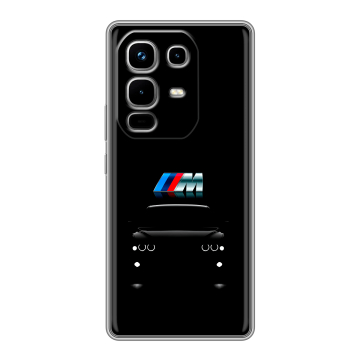 Силиконовый чехол на Infinix Note 50 4G с принтом БМВ BMW Силиконовый чехол на Infinix Note 50 4G с принтом БМВ BMW