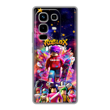 Силиконовый чехол на Infinix Note 50 4G с принтом Roblox Роблокс Силиконовый чехол на Infinix Note 50 4G с принтом Roblox Роблокс