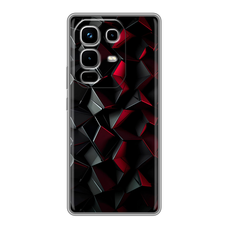Силиконовый чехол на Infinix Note 50 4G с принтом Абстракция Силиконовый чехол на Infinix Note 50 4G с принтом Абстракция