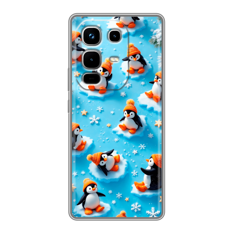 Силиконовый чехол на Infinix Note 50 4G с принтом Новый год Силиконовый чехол на Infinix Note 50 4G с принтом Новый год