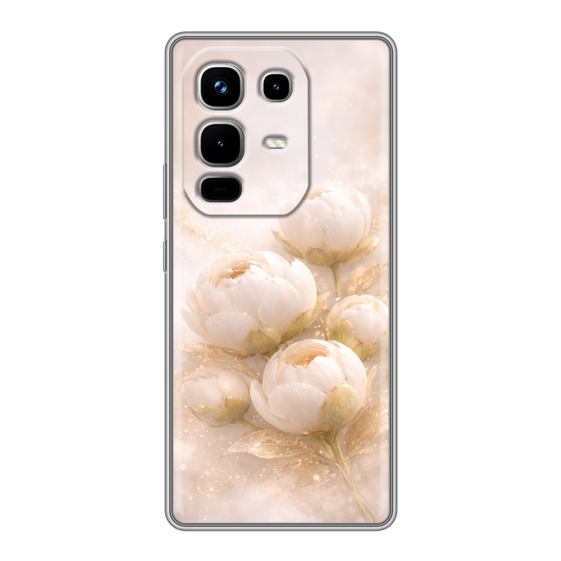 Силиконовый чехол на Infinix Note 50 4G с принтом женский Силиконовый чехол на Infinix Note 50 4G с принтом женский