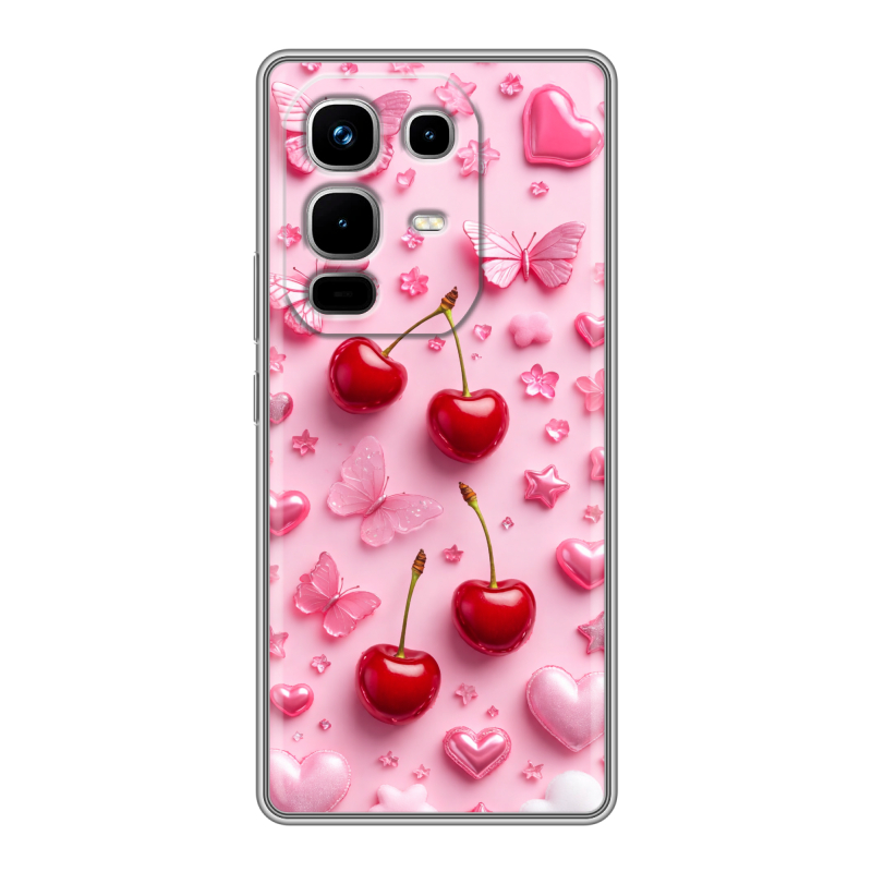 Силиконовый чехол на Infinix Note 50 4G с принтом для девочек Силиконовый чехол на Infinix Note 50 4G с принтом для девочек