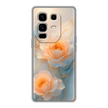 Силиконовый чехол на Infinix Note 50 Pro Plus с принтом Женский