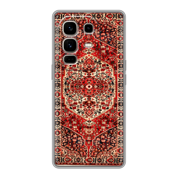 Силиконовый чехол на Infinix Note 50 Pro Plus с принтом Ковер