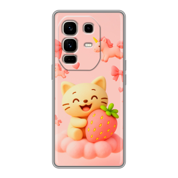 Силиконовый чехол на Infinix Note 50 Pro Plus с принтом для девочек Силиконовый чехол на Infinix Note 50 Pro Plus с принтом для девочек