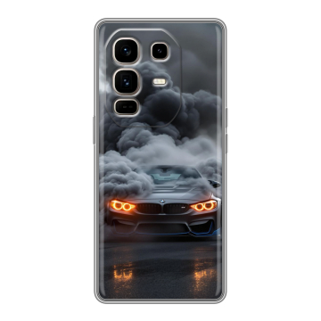 Силиконовый чехол на Infinix Note 50 Pro Plus с принтом BMW БМВ Силиконовый чехол на Infinix Note 50 Pro Plus с принтом BMW БМВ