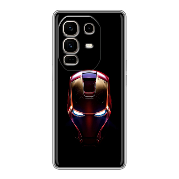 Силиконовый чехол на Infinix Note 50 Pro Plus с принтом IronMan Железный человек Силиконовый чехол на Infinix Note 50 Pro Plus с принтом IronMan Железный человек