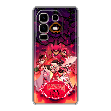 Силиконовый чехол на Infinix Note 50 Pro Plus с принтом Hazbin Hotel Отель Хазбин Силиконовый чехол на Infinix Note 50 Pro Plus с принтом Hazbin Hotel Отель Хазбин