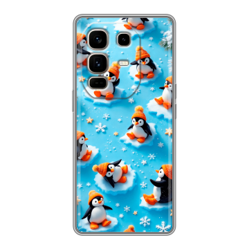 Силиконовый чехол на Infinix Note 50 Pro Plus с принтом Новый год Силиконовый чехол на Infinix Note 50 Pro Plus с принтом Новый год