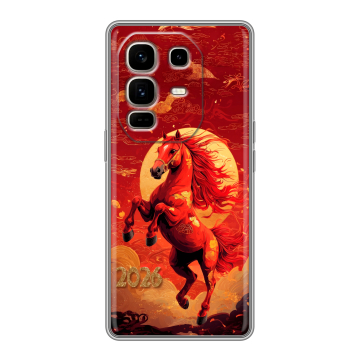 Силиконовый чехол на Infinix Note 50 Pro Plus с принтом Новый год Силиконовый чехол на Infinix Note 50 Pro Plus с принтом Новый год