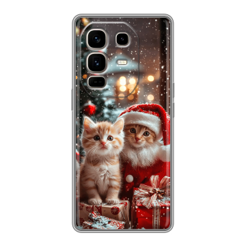 Силиконовый чехол на Infinix Note 50 Pro Plus с принтом Новый год Силиконовый чехол на Infinix Note 50 Pro Plus с принтом Новый год