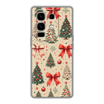 Силиконовый чехол на Infinix Note 50 Pro Plus с принтом Новый год Силиконовый чехол на Infinix Note 50 Pro Plus с принтом Новый год