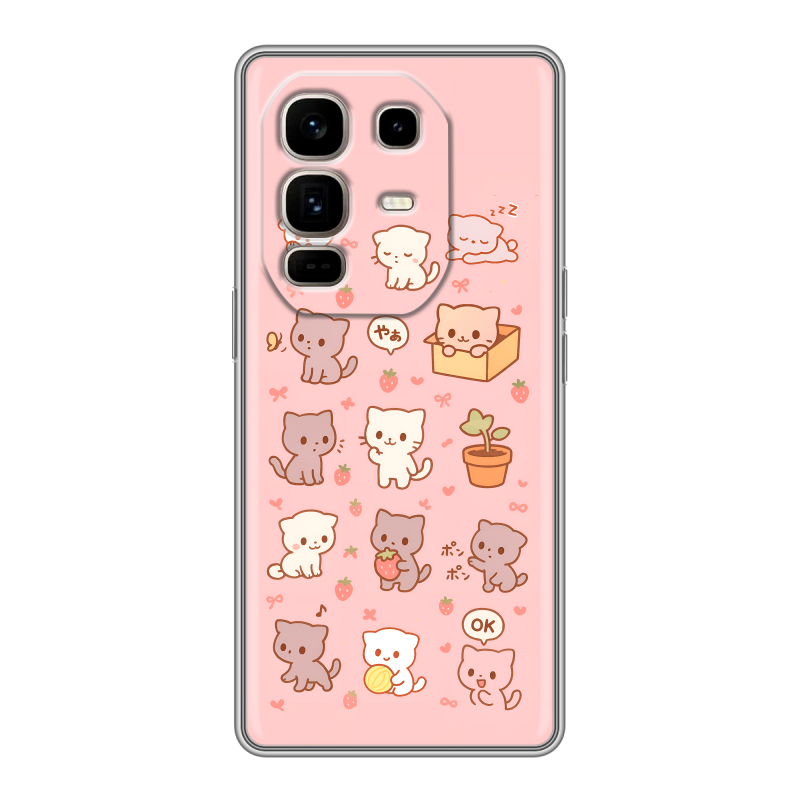 Силиконовый чехол на Infinix Note 50 Pro Plus с принтом Hello Kitty Хелоу Кити Силиконовый чехол на Infinix Note 50 Pro Plus с принтом Hello Kitty Хелоу Кити