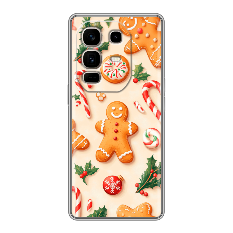 Силиконовый чехол на Infinix Note 50 Pro Plus с принтом Новый год Силиконовый чехол на Infinix Note 50 Pro Plus с принтом Новый год