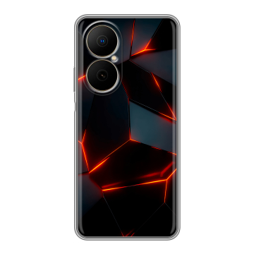 Силиконовый чехол на Huawei Nova Y73 с принтом Яркие абстракции Силиконовый чехол на Huawei Nova Y73 с принтом Яркие абстракции