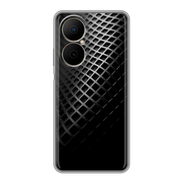 Силиконовый чехол на Huawei Nova Y73 с принтом Текстура металла Силиконовый чехол на Huawei Nova Y73 с принтом Текстура металла