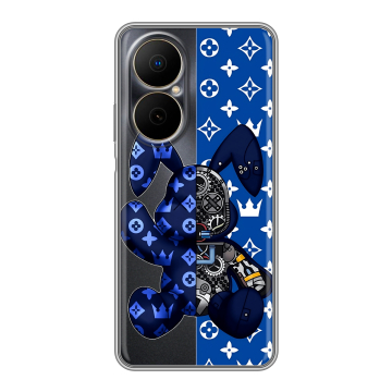 Силиконовый чехол на Huawei Nova Y73 с принтом Луи робот