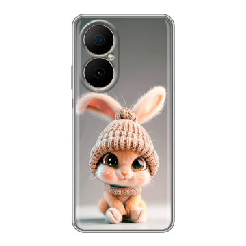 Силиконовый чехол на Huawei Nova Y73 с принтом Кролик Силиконовый чехол на Huawei Nova Y73 с принтом Кролик