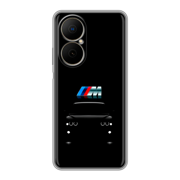 Силиконовый чехол на Huawei Nova Y73 с принтом БМВ BMW Силиконовый чехол на Huawei Nova Y73 с принтом БМВ BMW
