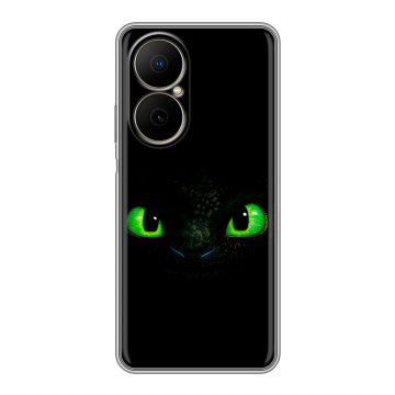 Силиконовый чехол на Huawei Nova Y73 с принтом Как приручить дракона Силиконовый чехол на Huawei Nova Y73 с принтом Как приручить дракона