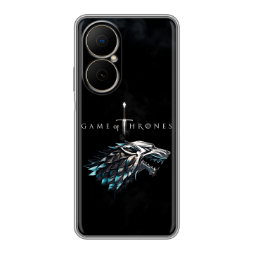 Силиконовый чехол на Huawei Nova Y73 с принтом Игра Престолов Game Thrones Силиконовый чехол на Huawei Nova Y73 с принтом Игра Престолов Game Thrones