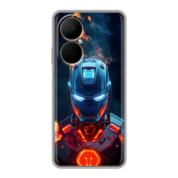 Силиконовый чехол на Huawei Nova Y73 с принтом IronMan Железный человек Силиконовый чехол на Huawei Nova Y73 с принтом IronMan Железный человек