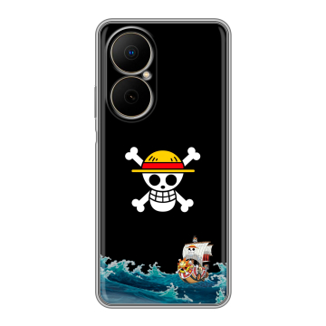 Силиконовый чехол на Huawei Nova Y73 с принтом One Piece Ван Пис Силиконовый чехол на Huawei Nova Y73 с принтом One Piece Ван Пис