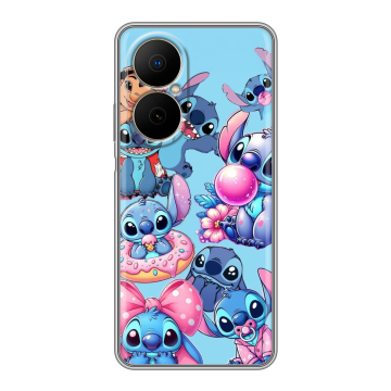 Силиконовый чехол на Huawei Nova Y73 с принтом Лило и Стич