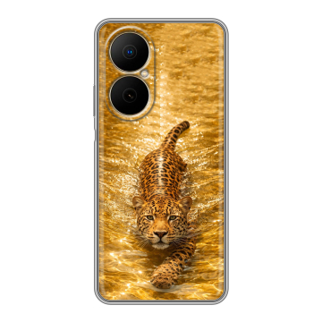 Силиконовый чехол на Huawei Nova Y73 с принтом женский