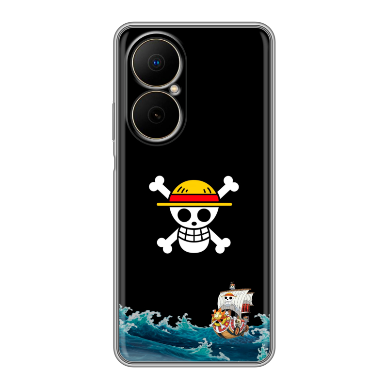 Силиконовый чехол на Huawei Nova Y73 с принтом One Piece Ван Пис Силиконовый чехол на Huawei Nova Y73 с принтом One Piece Ван Пис