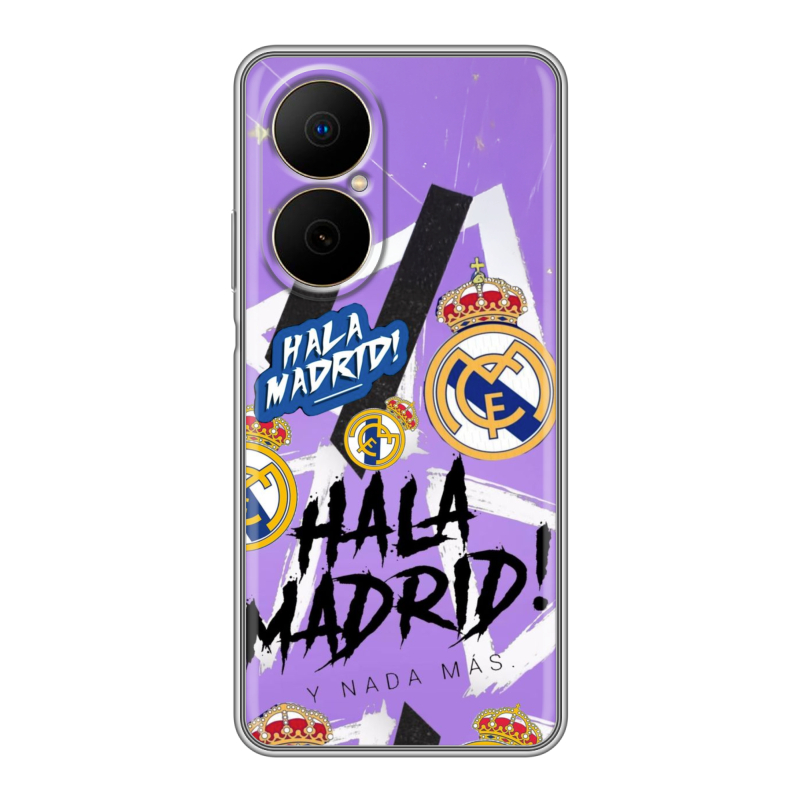 Силиконовый чехол на Huawei Nova Y73 с принтом Real Madrid Реал Мадрид Силиконовый чехол на Huawei Nova Y73 с принтом Real Madrid Реал Мадрид