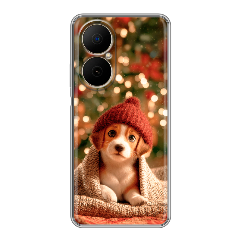 Силиконовый чехол на Huawei Nova Y73 с принтом Новый год Силиконовый чехол на Huawei Nova Y73 с принтом Новый год