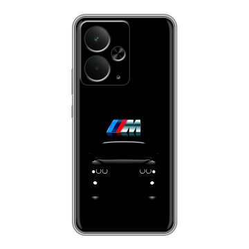Силиконовый чехол на Realme 14 5G с принтом БМВ BMW Силиконовый чехол на Realme 14 5G с принтом БМВ BMW