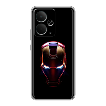 Силиконовый чехол на Realme 14 5G с принтом IronMan Железный человек