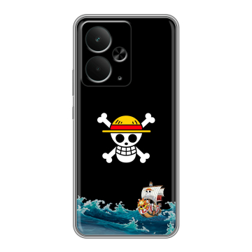 Силиконовый чехол на Realme 14 5G с принтом One Piece Ван Пис