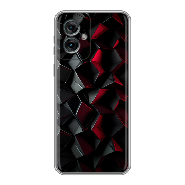Силиконовый чехол на Motorola Moto G55 с принтом Абстракция