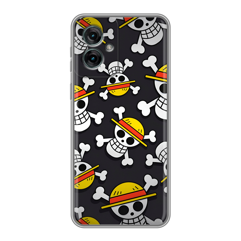 Силиконовый чехол на Motorola Moto G55 с принтом One Piece Ван Пис Силиконовый чехол на Motorola Moto G55 с принтом One Piece Ван Пис