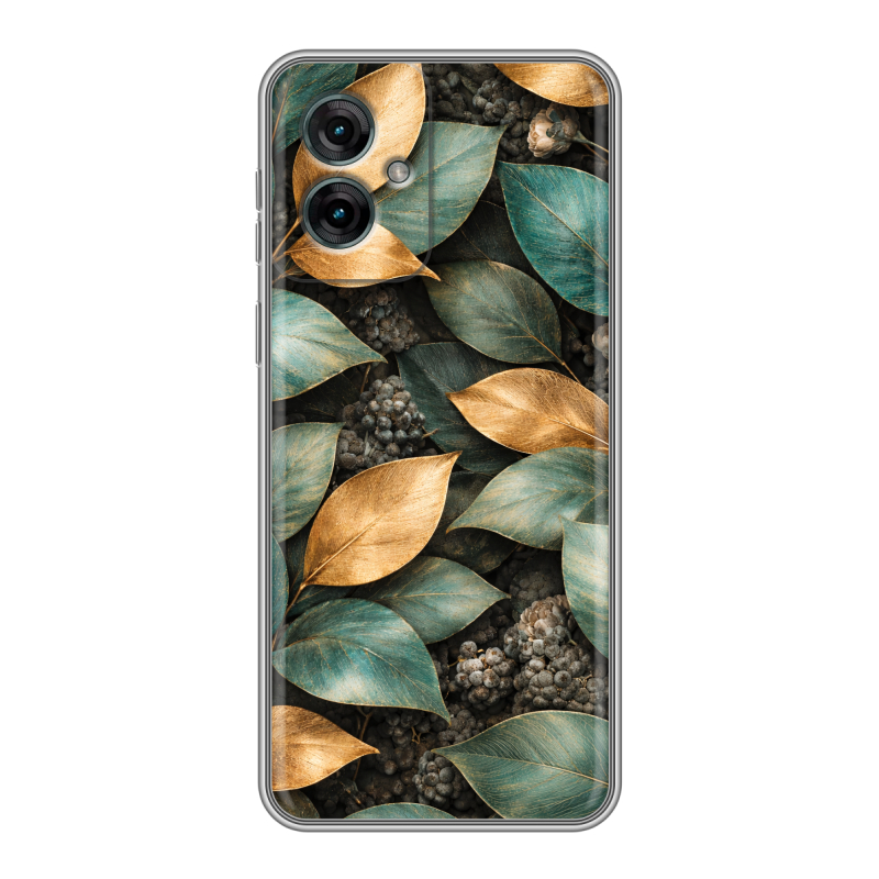 Силиконовый чехол на Motorola Moto G55 с принтом женский Силиконовый чехол на Motorola Moto G55 с принтом женский